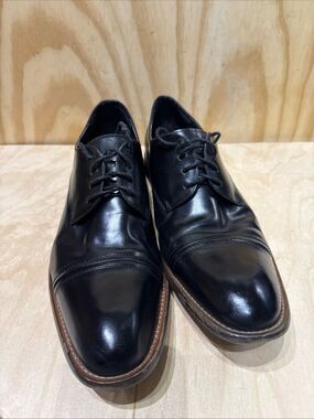 Kenneth Cole REACTION Men's Black Classic Cap Toe Lace Up Oxford Size 13